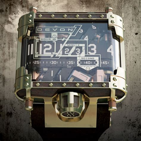 devon tread 1 steampunk watch.